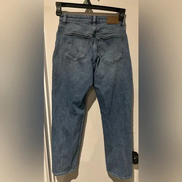 Madewell The Curvy '90s Straight Leg Jeans Size 25P - Picture 3 of 8